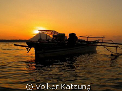 Sunset at Bunaken by Volker Katzung 